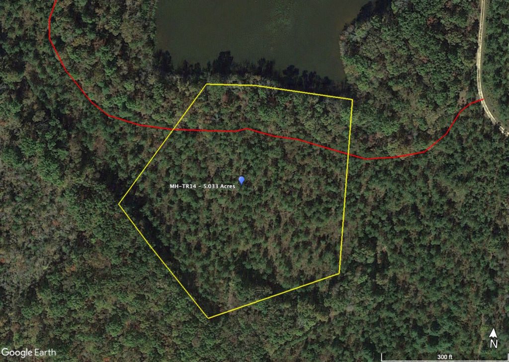 Owner Financed TN Waterfront Land Outline