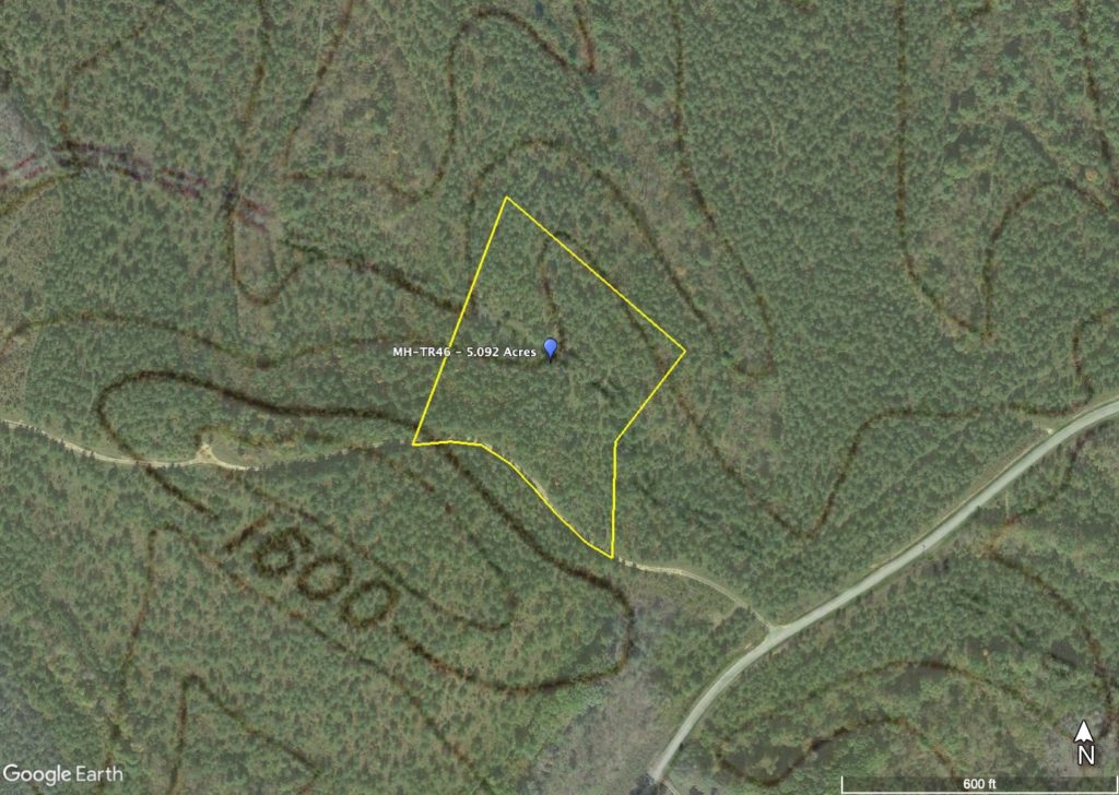 Cheap Unrestricted Land For Sale Owner Financing Tennessee - Topo Map