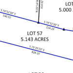 Survey Of Land For Sale In TN With A Creek With Financing