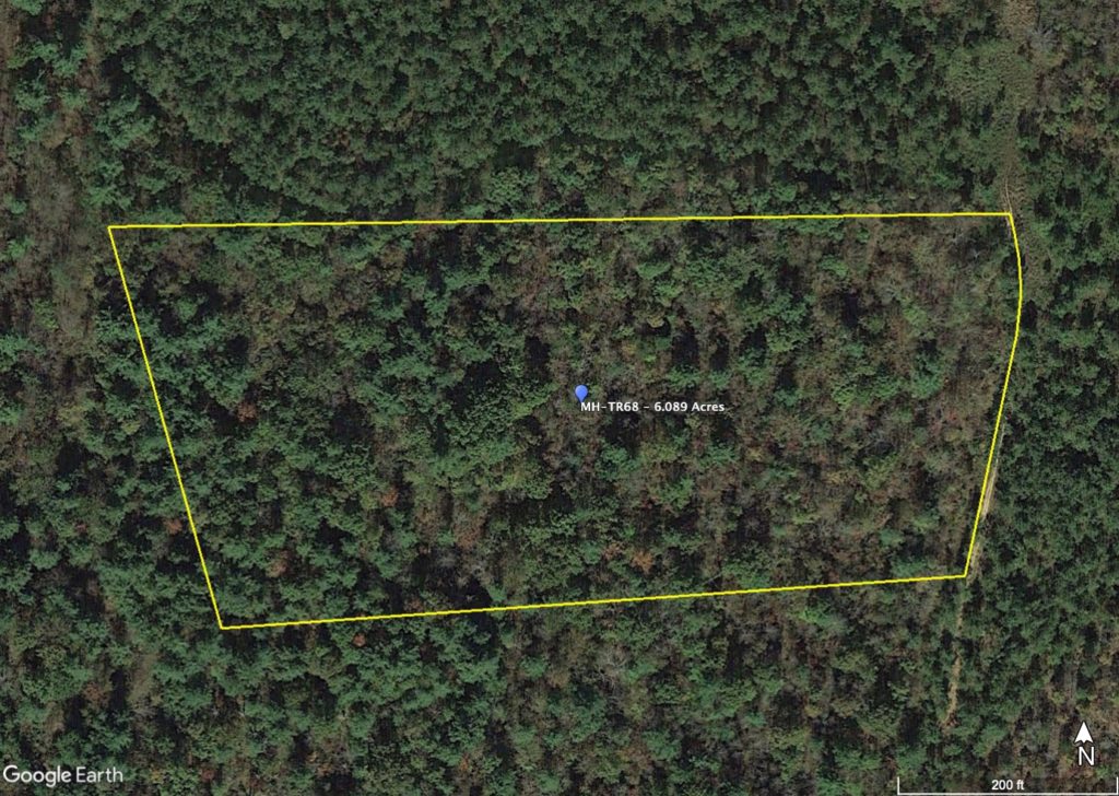 Outline Of Off Grid Land For Sale By Owner